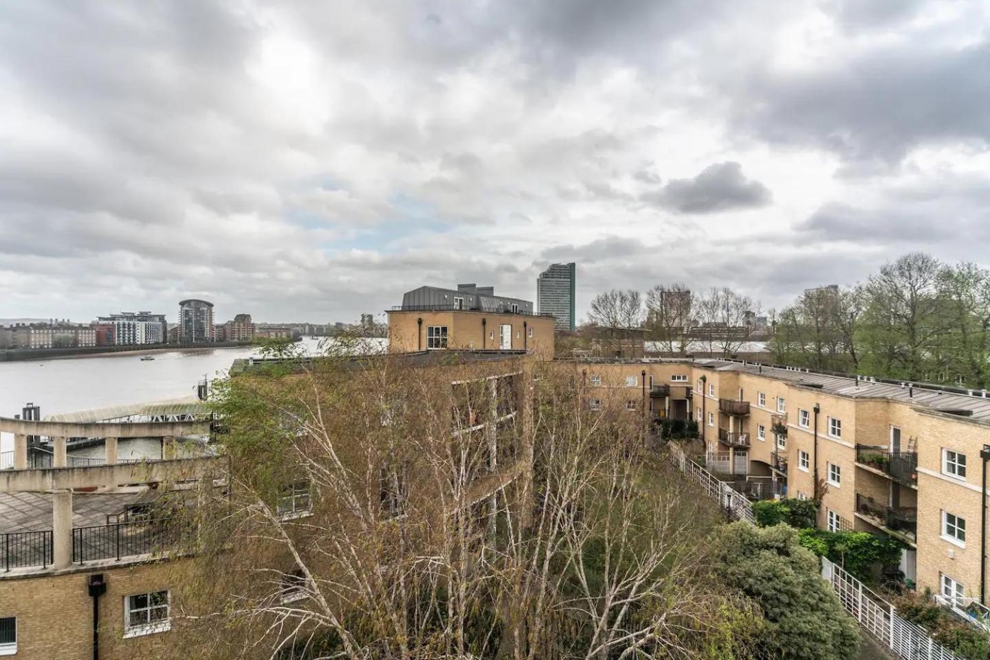 Sunny Maisonette With Views Over Canary Wharf, London Exterior foto